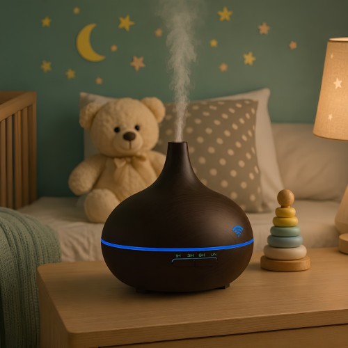 AUHMA AUS-01 500 ml 7 Renk LED Aromaterapi Hava Nemlendirici