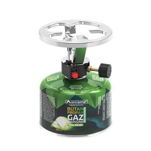 Orcamp OG-CK-192-KTS-230 Çakmaklı Siboplu Kartuş Ocak 230g