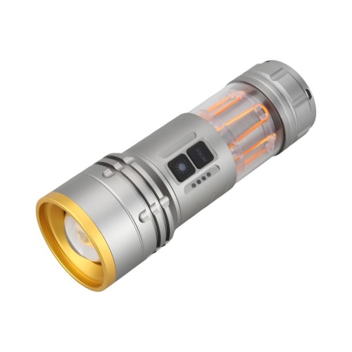 Panther PT-4128 4000 Lümen Şarjlı Çift LED El Feneri