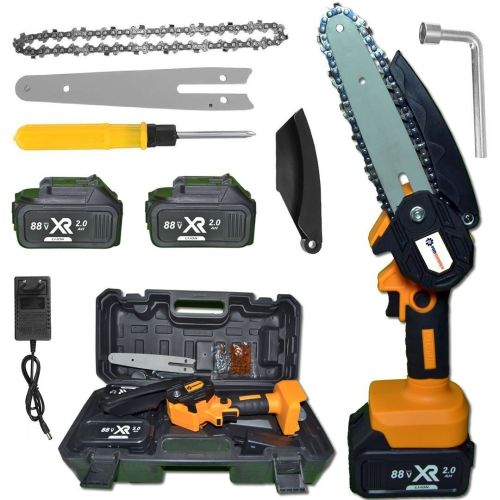 Prohummer PH098 Professional 88vf 2ah Şarjlı Dal Budama Testeresi (Sarı)