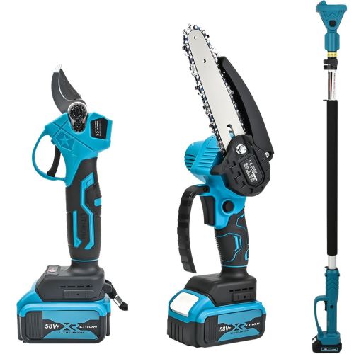 Prohummer PH222 Teleskopik Kollu Bağ Makası ve Budama Testeresi Makinesi 58vf