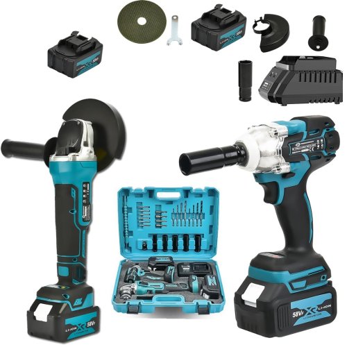 Prohummer PH285 Akülü Ultra 2li Set 58w Somun Sökme ve 125mm Avuç Taşlama