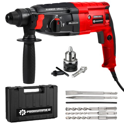 Prohummer PH315 Yeni Kırıcı Delici Matkap Sds Plus Hilti 850W (Kırmızı)