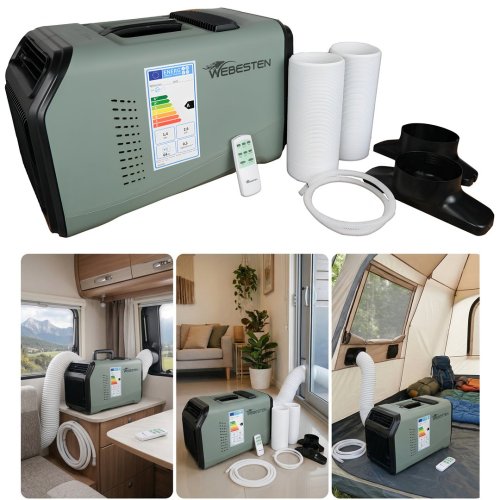 WEBESTEN YA01 Portatif Klima - Taşınabilir Klima 1500W / 5100 BTU